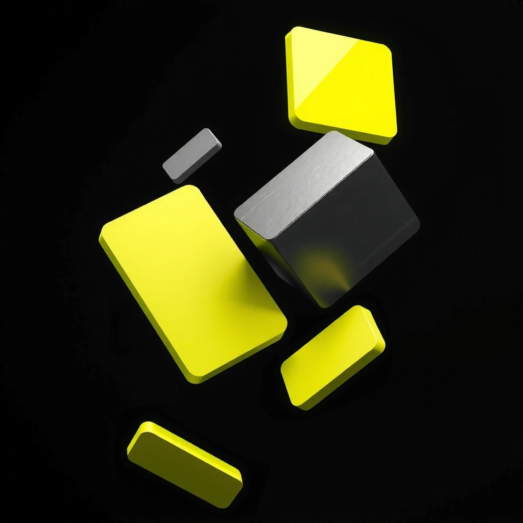 Abstract geometric shapes